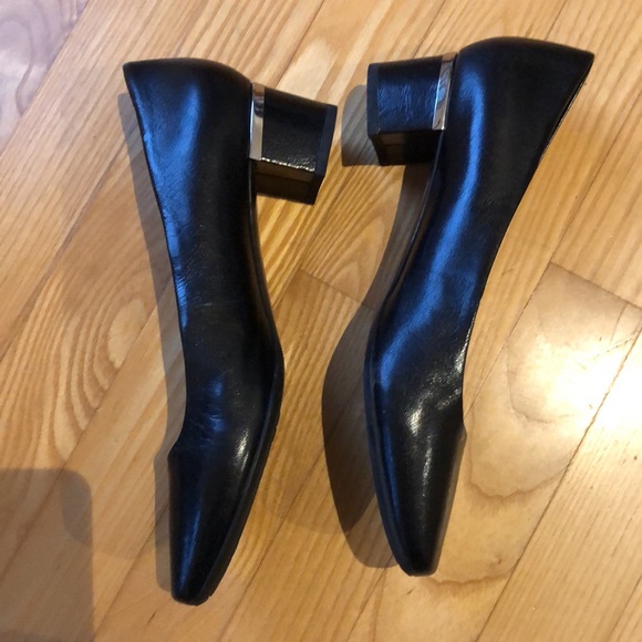 Naturalizer black leather pumps - Picture 3 of 9